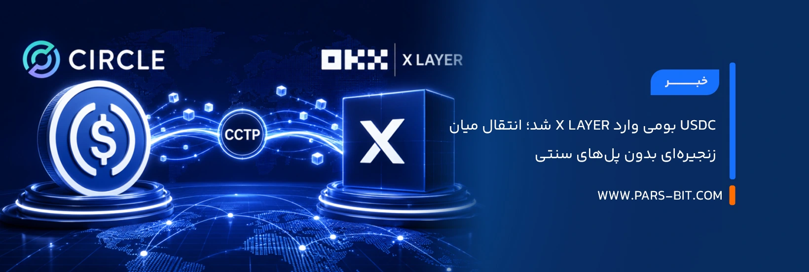 USDC بومی وارد X Layer شد؛ انتقال میان‌زنجیره‌ای بدون پل‌های سنتی